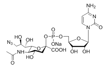 CMP-C9-Azido-Sialic Acid，5'-單磷酸胞苷修飾疊氮糖