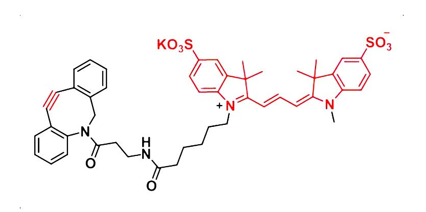 二苯并環辛炔水溶性CY3染料標記