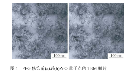 PEG修飾的ZnO量子點