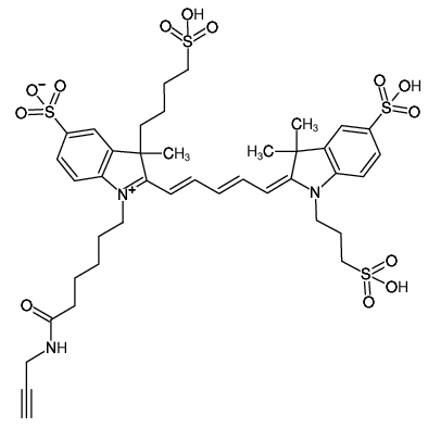 熒光染料 Alexa Fluor647 alkyne，AF 647炔基
