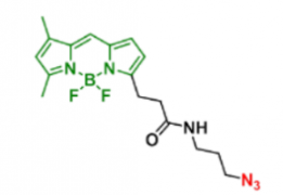 熒光染料BDP FL N3/azide疊氮化物，CAS:1379771-95-5的結(jié)構(gòu)式及參數(shù)介紹