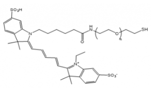 熒光染料Cy5-PEG-SH/Thiol，Cy5-聚乙二醇-硫醇/巰基有哪些分子量？