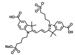 水溶性熒光染料diSulfo-Cy3 bis-carboxylic acid/COOH/羧基羧酸，Ex/Em(nm) 548/562