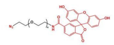 FITC熒光素聚乙二醇疊氮，FITC-PEG-N3/azide/疊氮化物 的存儲條件及性質解析