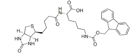 N-Fmoc-N'-生物素-L-賴氨酸
