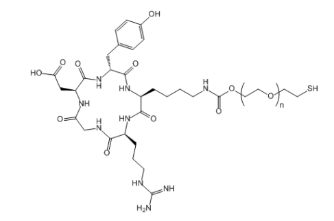 c(RGDyK)-PEG-SH c(RGDyK)-聚乙二醇-巰基