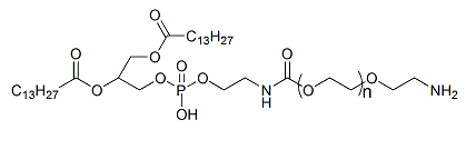 DMPE-PEG-NH2；1,2-十四?；字Ｒ掖及?聚乙二醇-氨基；DMPE-PEG-Amine
