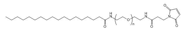 STA-PEG-Mal；單硬脂酸-聚乙二醇-馬來酰亞胺；Monostearate-PEG-Mal
