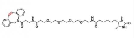 CAS:2032788-37-5；Desthiobiotin-PEG4-DBCO；脫硫生物素-四乙二醇-二苯基環辛炔