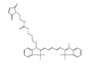 Sulfo CY5 Mal；磺酸基-Cy5 馬來酰亞胺；Sulfo-Cyanine5 maleimide