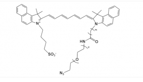 ICG-PEG-Azide 吲哚菁綠-聚乙二醇-疊氮