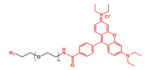 羅丹明聚乙二醇疊氮 Rhodamine-PEG-N3