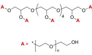 8-Arm PEG-OH 8臂星形-聚乙二醇-羥基 Poly(ethylene oxide), hydroxy-terminated 8-arm star polymer