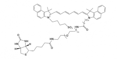 ICG-PEG-Biotin 吲哚菁綠-聚乙二醇-生物素
