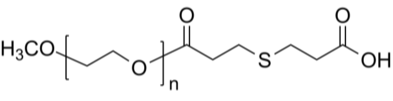 CH3O-PEG-COOH 甲氧基-聚乙二醇-羧基(通過(guò)硫鍵)