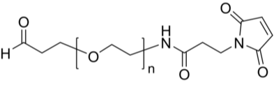 maleimido-PEG-CHO 馬來酰亞胺-聚乙二醇-醛基