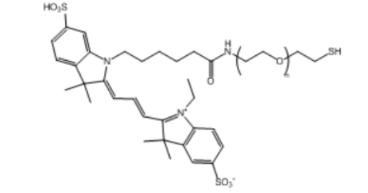 Cy3-PEG-SH，Cy3-聚乙二醇-巰基