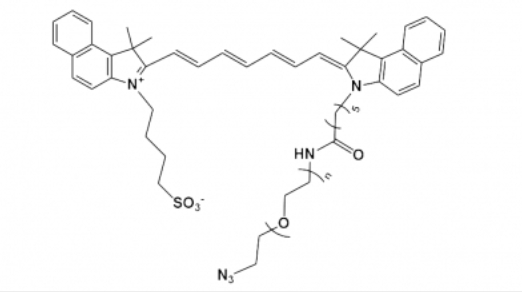 ICG-PEG-Azide 吲哚菁綠-聚乙二醇-疊氮