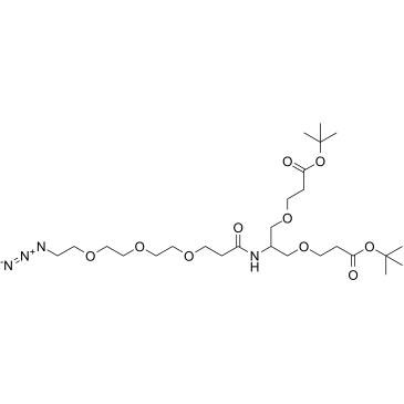 2086689-00-9	N-(Azido-PEG3)-N-bis(PEG1-t-butyl ester) PROTAC(蛋白降解靶向嵌合體)
