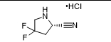 869489-04-3      (S)-4,4-Difluoropyrrolidine-2-carbonitrile hydrochloride      中間體分子