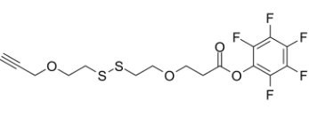 Propargyl-PEG1-SS-PEG1-PFP ester  ，CAS號(hào)：1817735-30-0