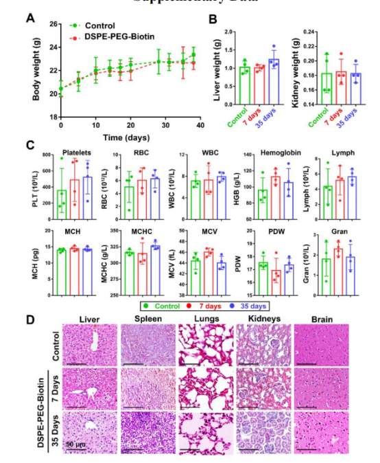 DSPE-PEG-Biotin結(jié)合親和素分子制備脂質(zhì)體用于超聲研究