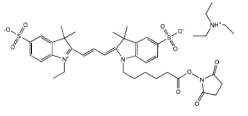 Cyanine3 NHS ester; Cy3-N-羥基琥珀酰亞胺酯；Cy3 NHS ester熒光染料