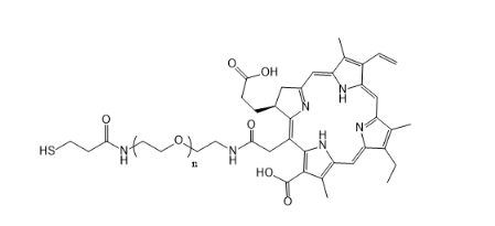 Ce6-PEG-SH 二氫卟吩-聚乙二醇-巰基
