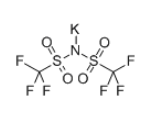 CAS號:90076-67-8雙(三氟甲基磺酰基)酰亞胺鉀,分子式:C2F6KNO4S2