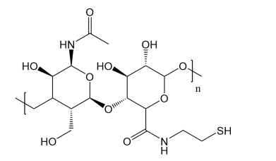 HA-SH,巰基化的透明質酸，Hyaluronate-Thiol;HA-SH;巰基修飾透明質酸鈉