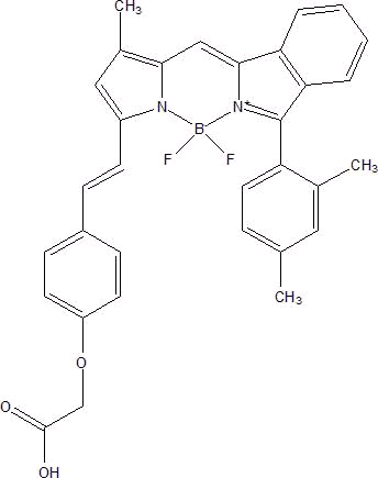 定制產品-波長在500-800nm的Bodipy系列染料介紹（含近紅外染料）