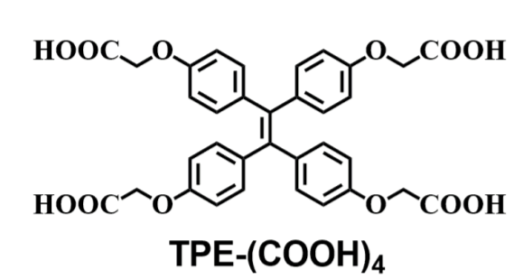 聚集誘導發光，TPE-(COOH)4，四苯乙烯羧酸衍生物