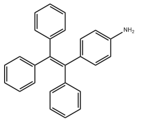 聚集誘導發光 TPE-(COOH)4Na，鈉鹽的四苯乙烯四羧基