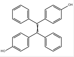 TPE-DOH，cas:68578-79-0，1,2-二(4-羥基苯)-1,2-二苯乙烯，4,4'-(1,2-Diphenylethene-1,2-diyl)diphenol