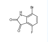7-溴-4-氟靛紅，cas1245648-36-5，7-bromo-4-fluoroindoline-2,3-dione，含氟試劑