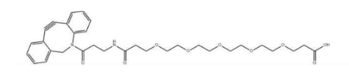DBCO-PEG5-acid，二苯并環辛炔-五聚乙二醇-羧酸，淡黃色或無色油性
